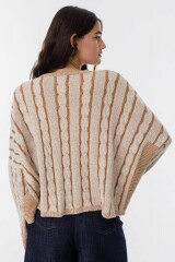 Sweater Oceano Crop Camel