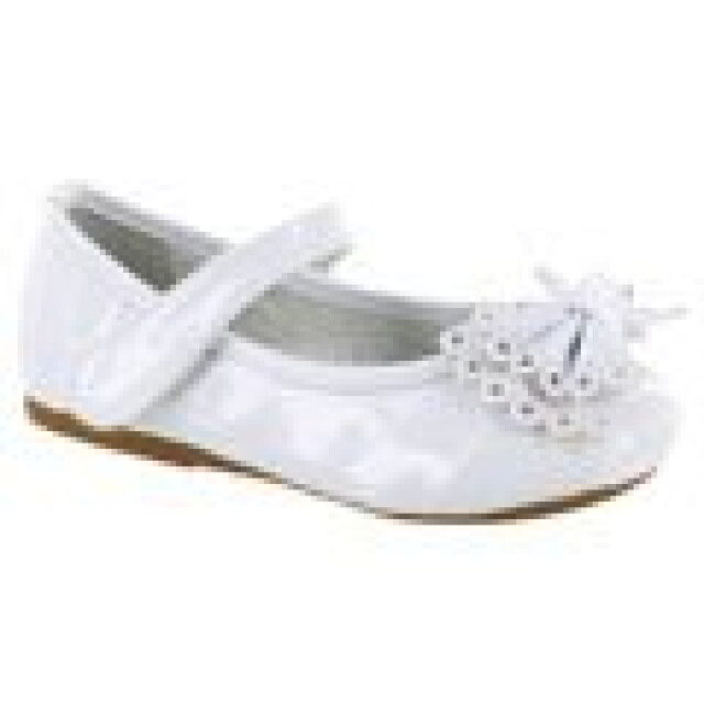 Balerinas Infantiles Croco Kids Gacela Blanco