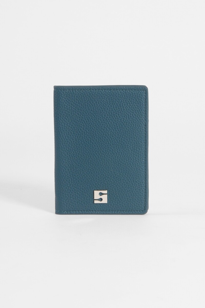 Cubre pasaporte verde