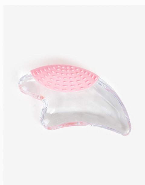 Complementos de cosmética para rostro Herramientas faciales Gua Sha Facial 2 En 1 - Rosa Claro