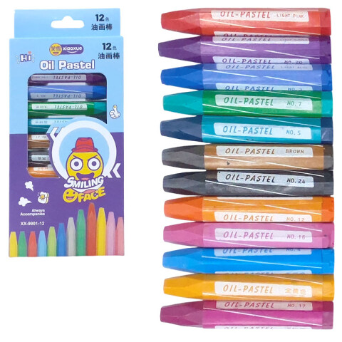 Crayolas óleo pastel 12pcs Crayolas óleo Pastel 12pcs