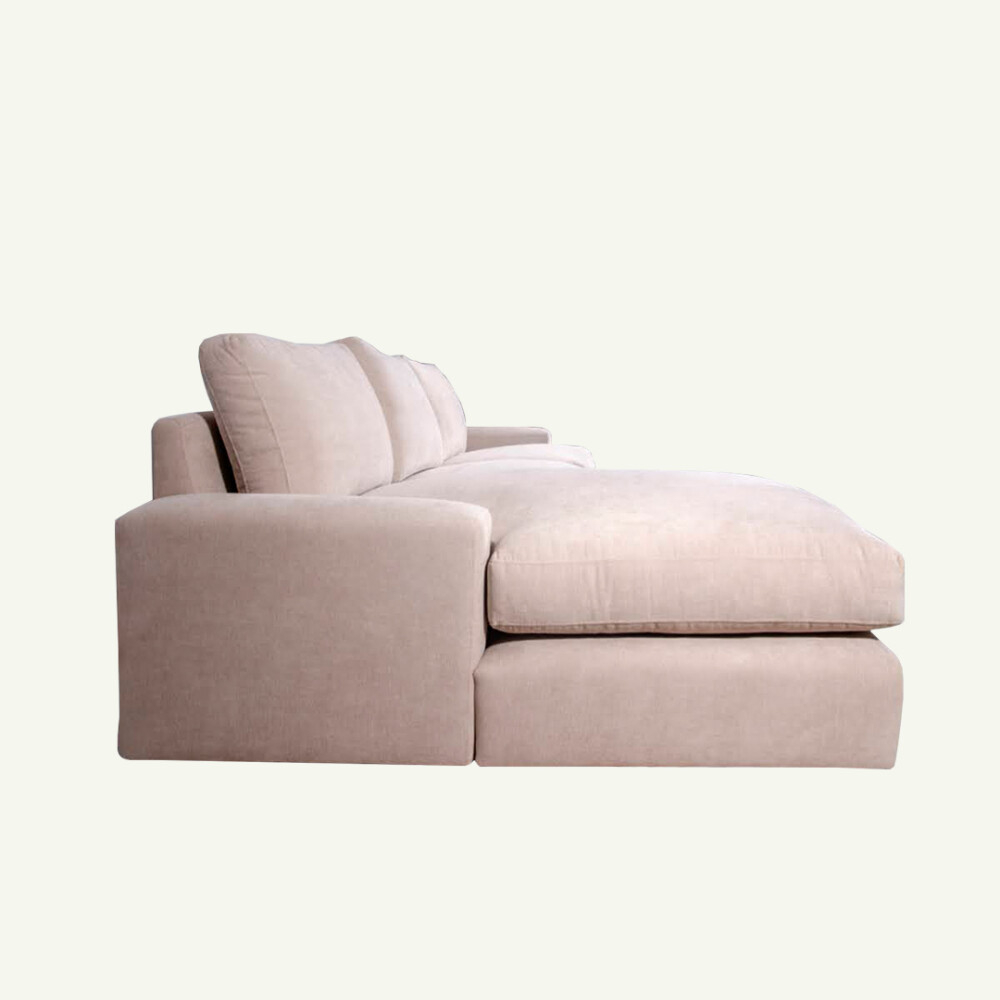 Sofá Mónaco con Chaise longue 250x95x160cm (Por pedido) Sofá Mónaco con Chaise longue 250x95x160cm (Por pedido)