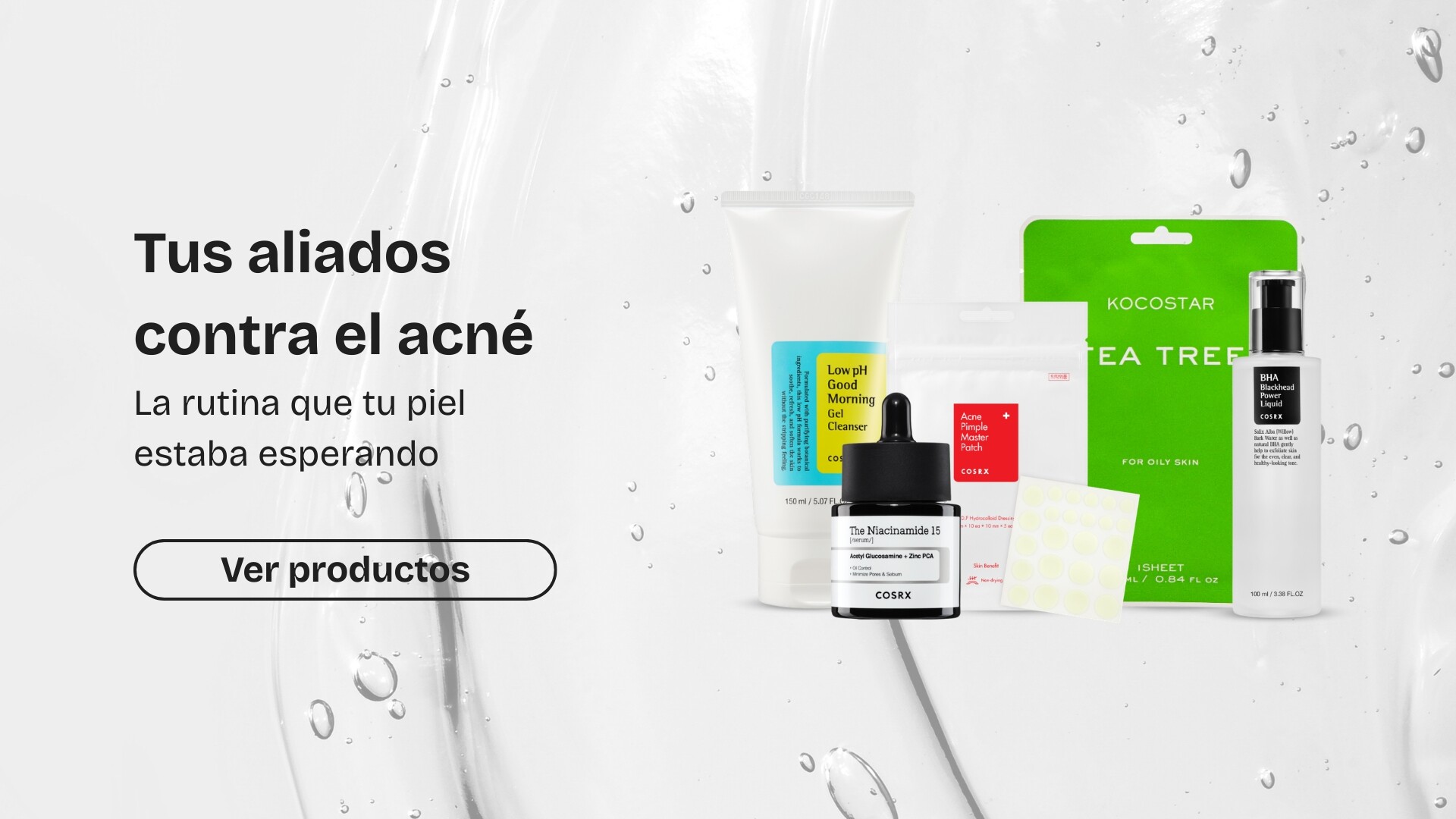 Tus aliados contra el acné