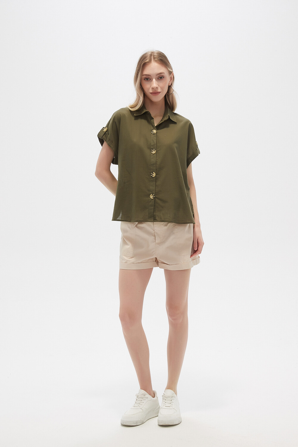 Short Tarqui Beige Claro