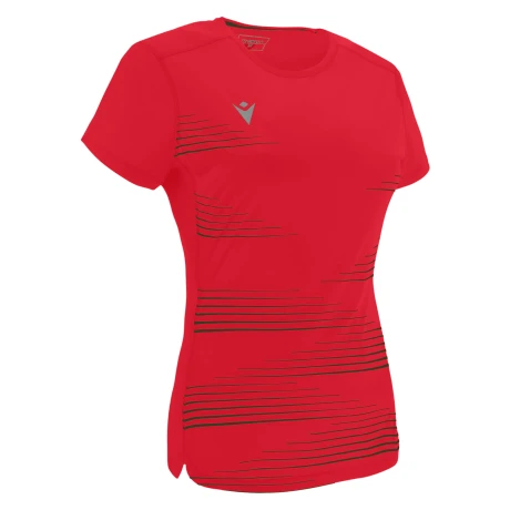 REMERA DE RUNNING Y ENTRENAMIENTO DE DAMA IRMA ROJO