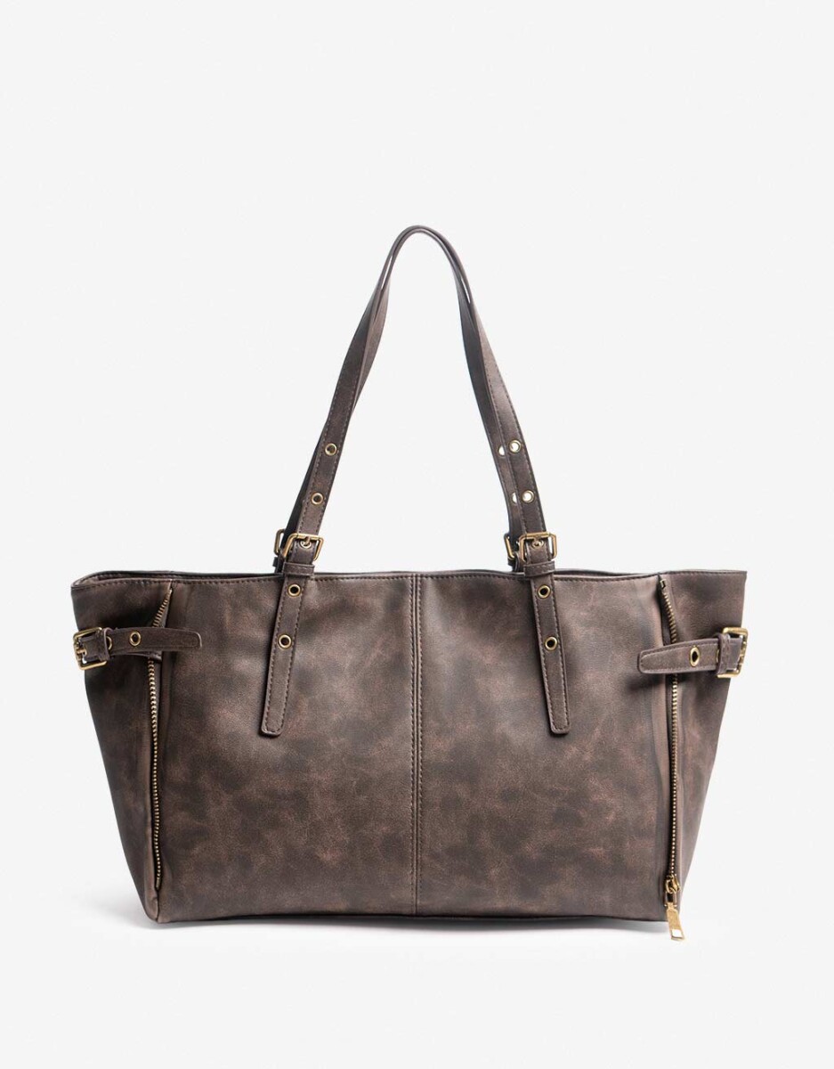 Cartera City Marrón 