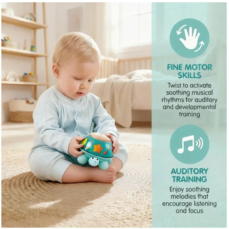 Tortuga Musical Hape Twist & Tune Tortuga Musical Hape Twist & Tune