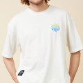 T-SHIRT DIMI RUSTY Blanco