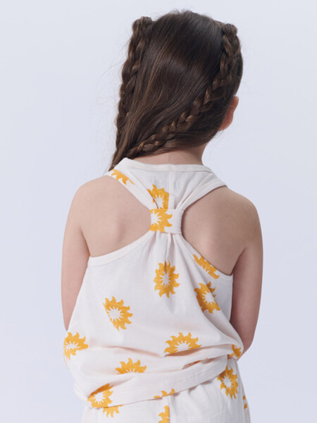 Musculosa Nudo Espalda Sol Crudo