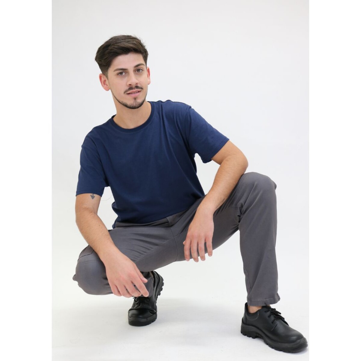 Pantalón cargo flex - Gris 