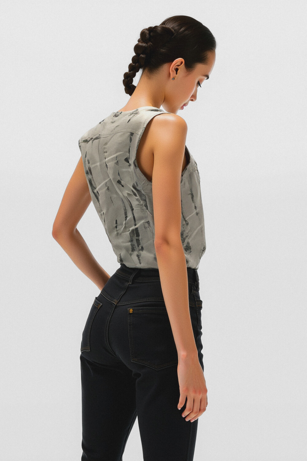 Chaleco Tiano Estampado 1