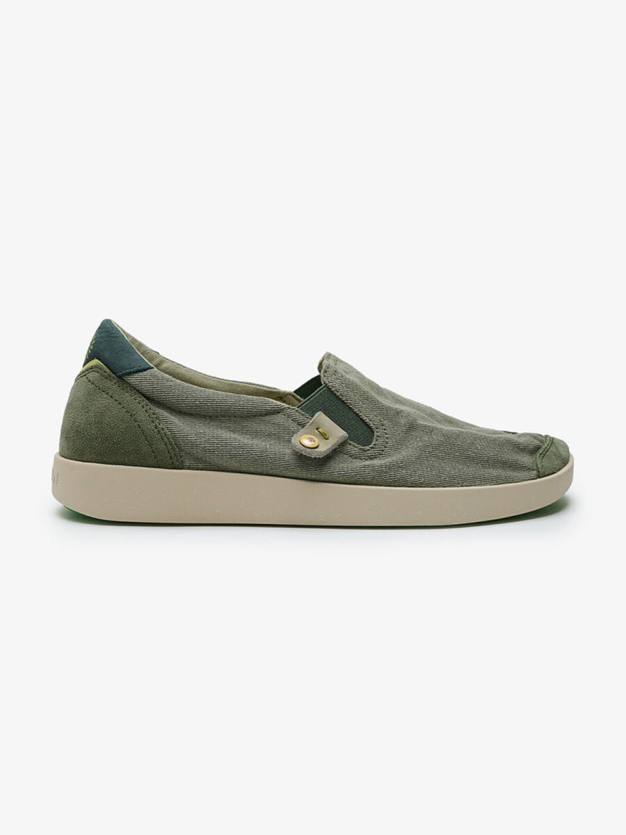 SHOES SATORISAN KUNG FU COTTON VINTAGE - KAKHI 
