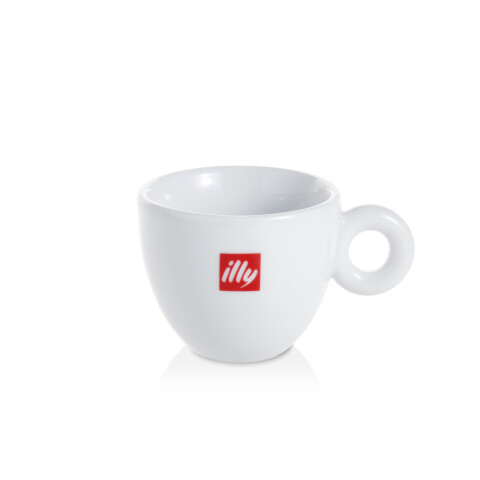 Taza para cortado: logo illy 120 ml Taza para cortado: logo illy 120 ml
