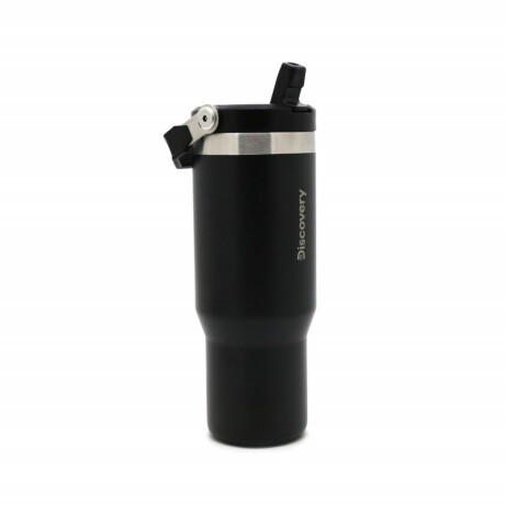 Vaso Térmico Discovery Con Pico Y Sorbete NEGRO