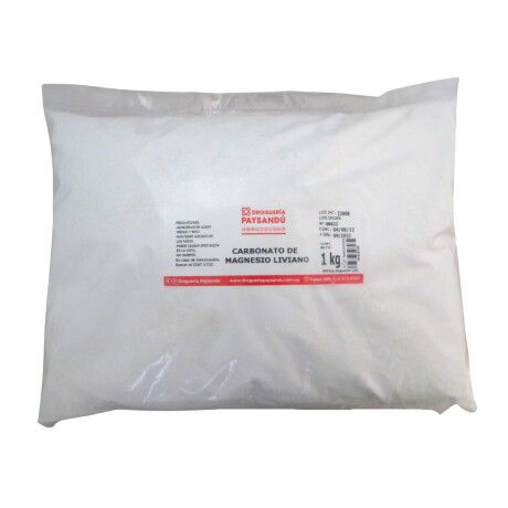 Carbonato de magnesio 1 Kg