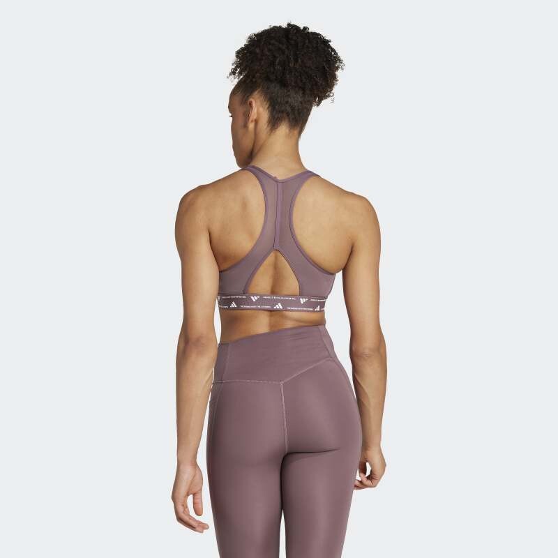 Bra Adidas Powerreact Training Violeta