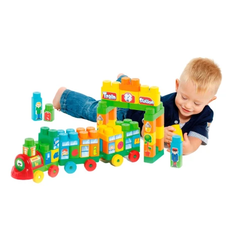 Tren Didáctico 70 Piezas Blocks Baby Land 001