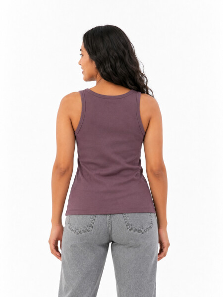 MUSCULOSA GAROE MORADO
