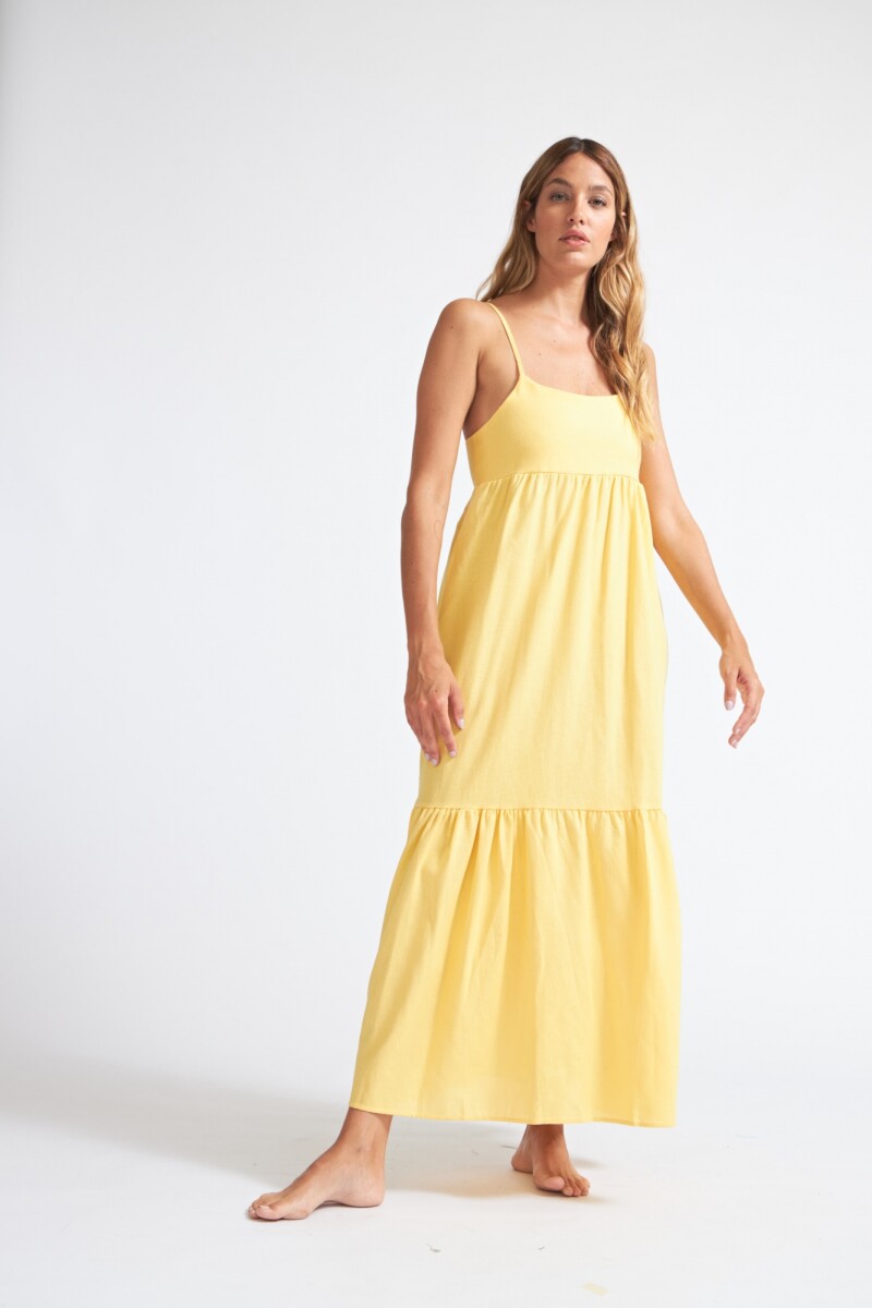 Vestido Siena - Amarillo 