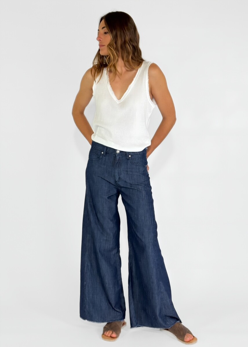 PANTALON JULIANA DENIM - AZUL 