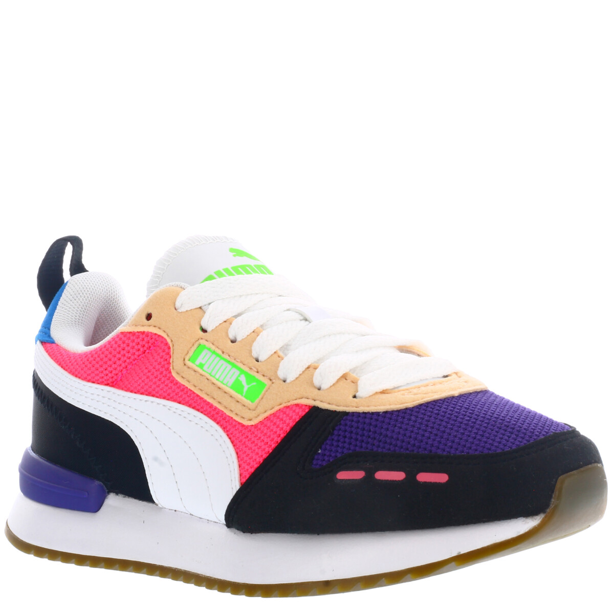 Championes de Mujer Puma R78 Urban Wns - Violeta - Blanco - Negro 