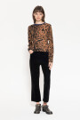 Sweater Feline Leopardo