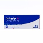 ORFOGLIP 9 MG X 30 COMP. REC única