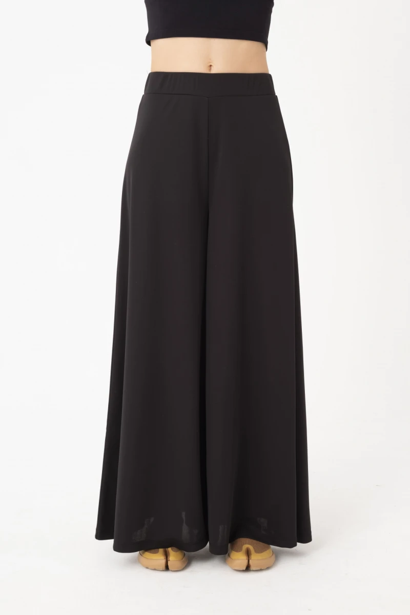 PANTALÓN PERNA ANCHA Negro