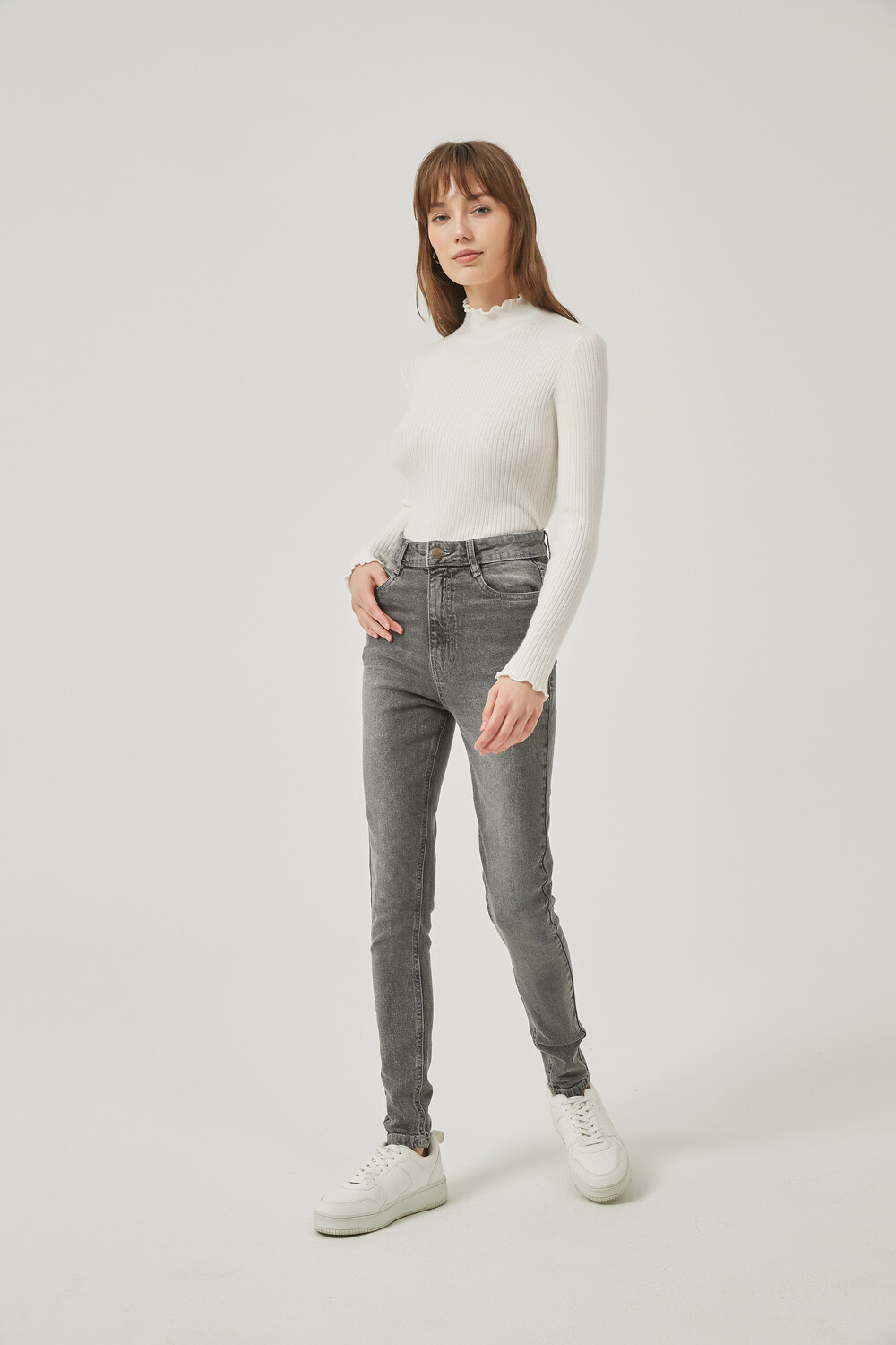 Pantalon Wonder Gris Oscuro