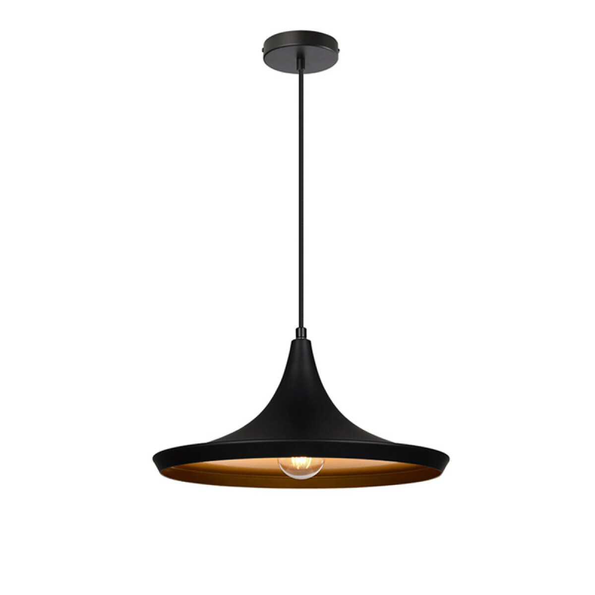Luminaria Colgante Geisha 3 Negra ø 36 cm 