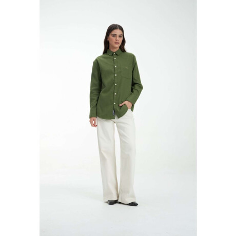 Camisa Thais Musgo