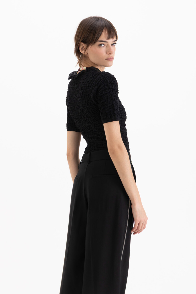 TOP CHARLOTTE Negro