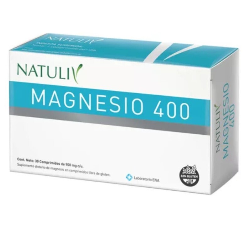 Magnesio Plus Ena 400 Mg. 30 Caps. Magnesio Plus Ena 400 Mg. 30 Caps.