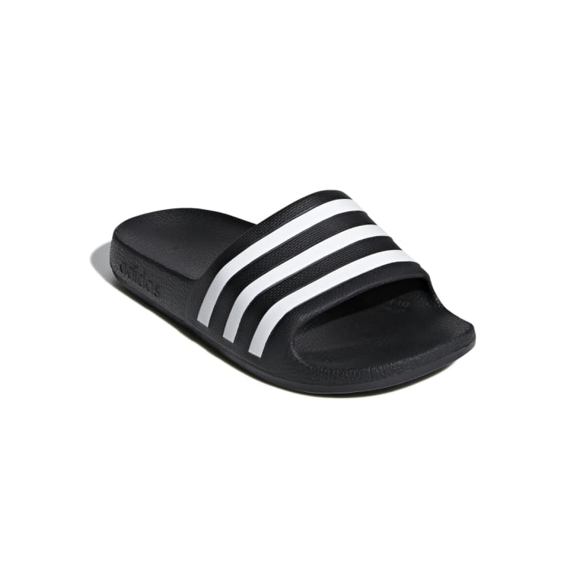 Ojotas Adidas Adilette Aqua de Niños - F35556 - Negro-blanco 