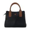 Darkness Cartera C/correa Larga Y Corta Negro-marron