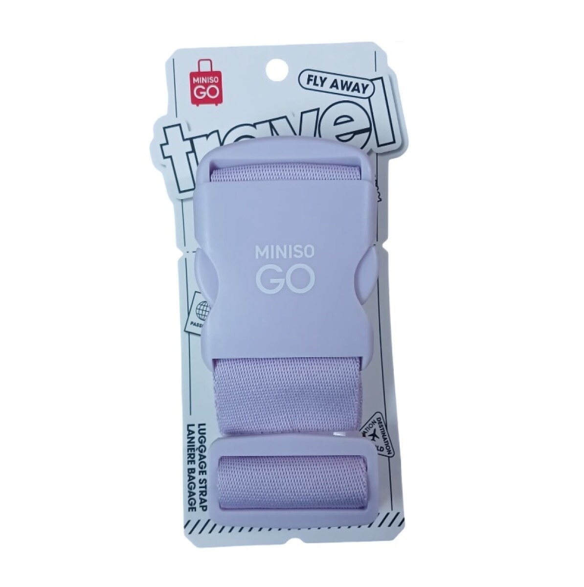 Correa de valija - lila 