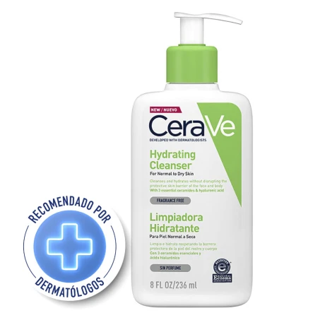 Cerave Limpiadora hidratante rostro y cuerpo Cerave Limpiadora hidratante rostro y cuerpo