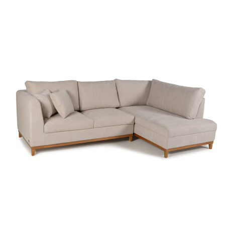 Rinconera Belfast - Tela Microfibra - Chaise derecho 2226 (Beige)
