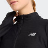 Campera New Balance Space Dye Full Zip Negro
