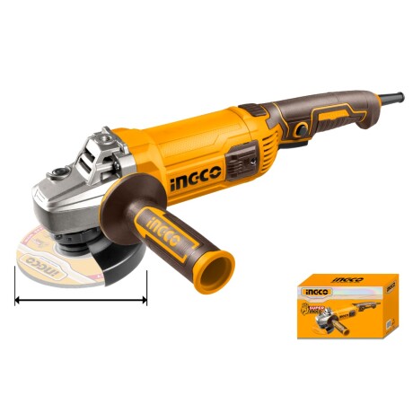 AMOLADORA ANGULAR 5" 1500W 9300RPM 125MM INGCO AG150028 001