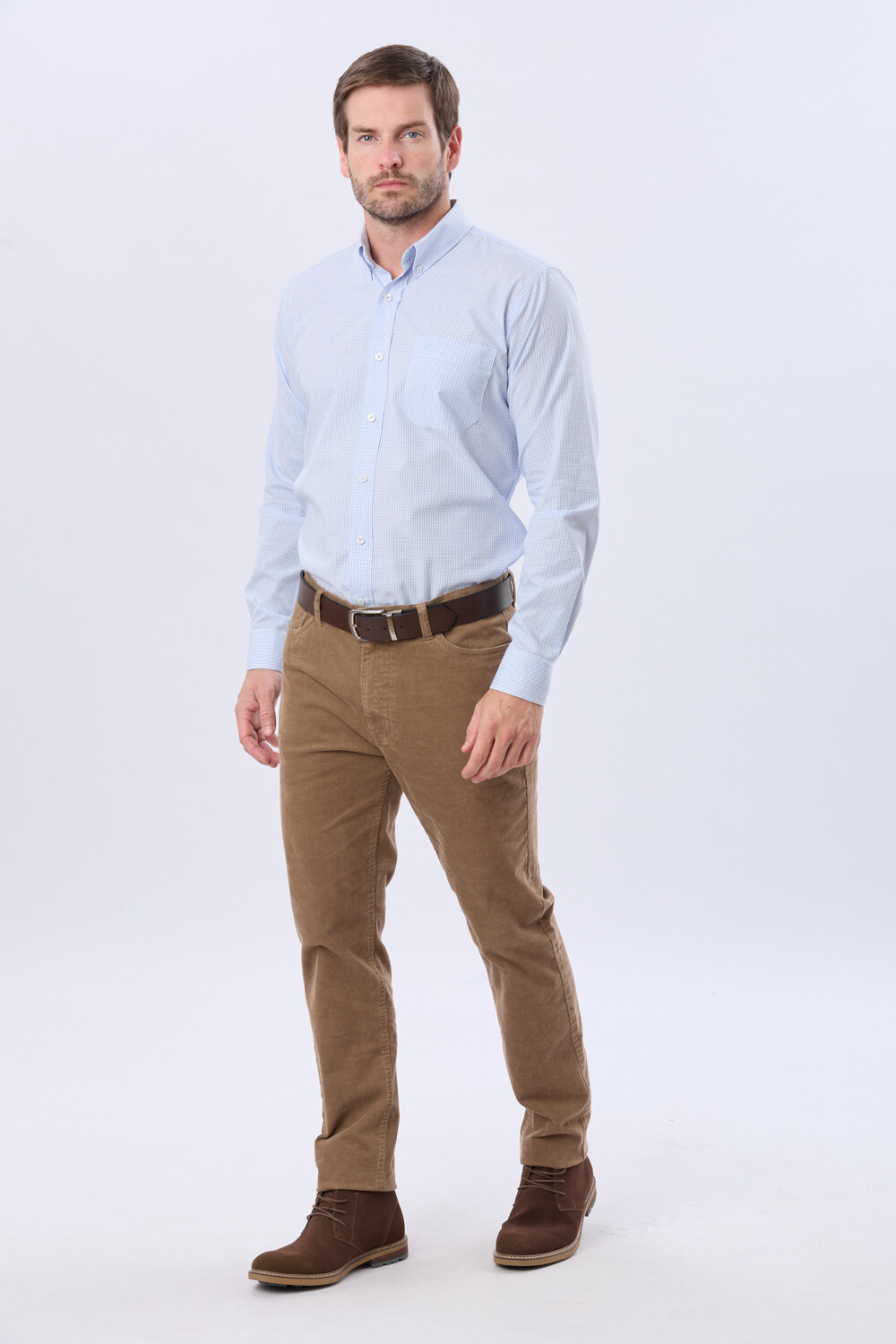 PANTALÓN DE PANA Tostado