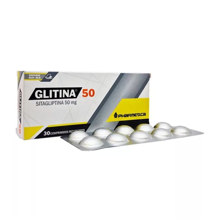GLITINA 50 MG. CJ X 30 COMP. REC. única