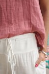 Babucha de rayòn Blanco