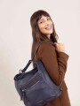 MOCHILA CARTERA ESTHER AZUL NOCHE