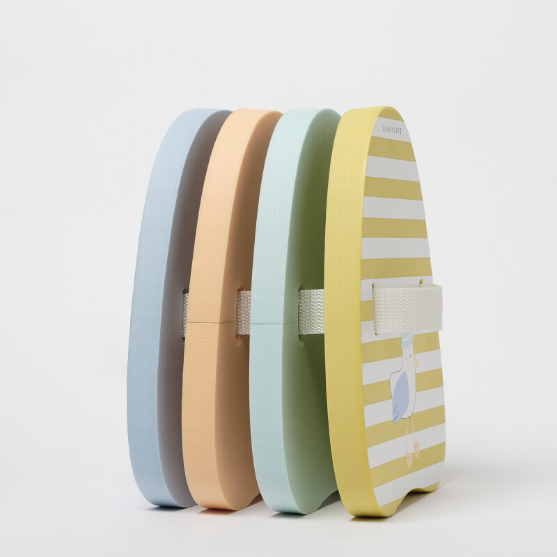 Flotador de cintura para niños Mustard Stripe