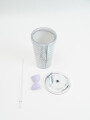 Vaso Con Tapa + Sorbito Vanta Estampado 2