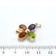 Dije En Oro 18K Y Piedras Semipreciosas Dije En Oro 18K Y Piedras Semipreciosas
