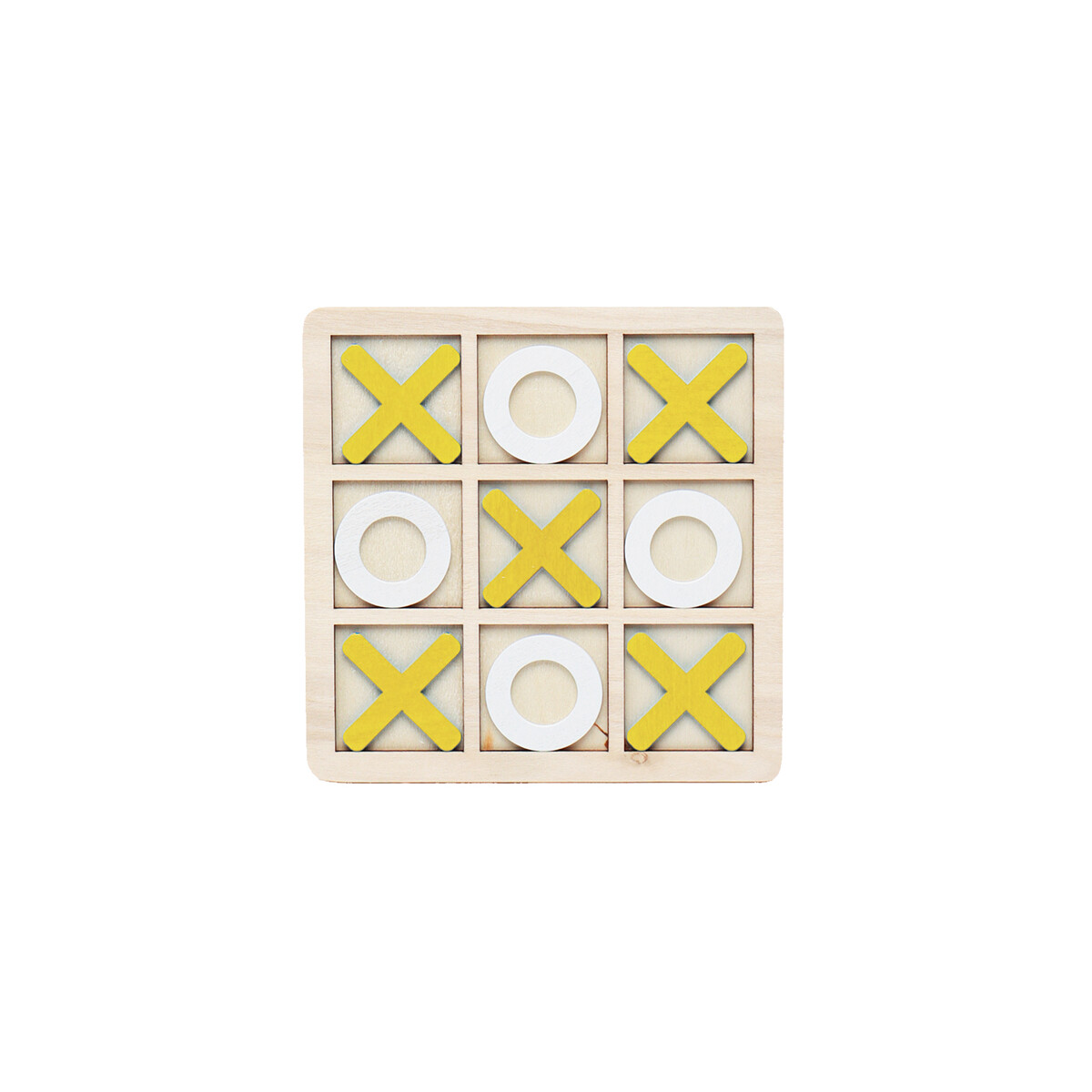 Juego de mesa TATETI - Amarillo 