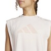 Musculosa Adidas Power Performance Big Logo Rosado