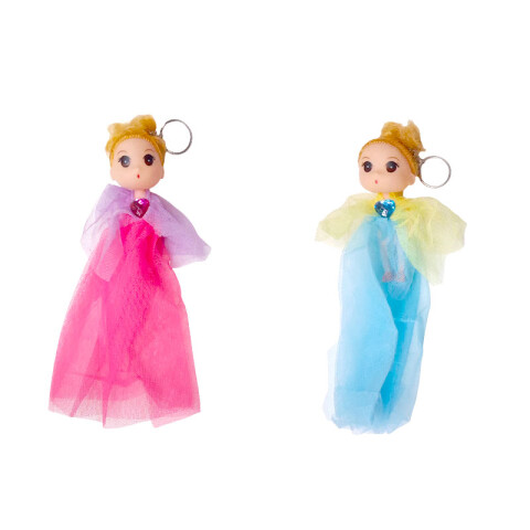 Llavero muñeca con vestido Llavero Muñeca Con Vestido